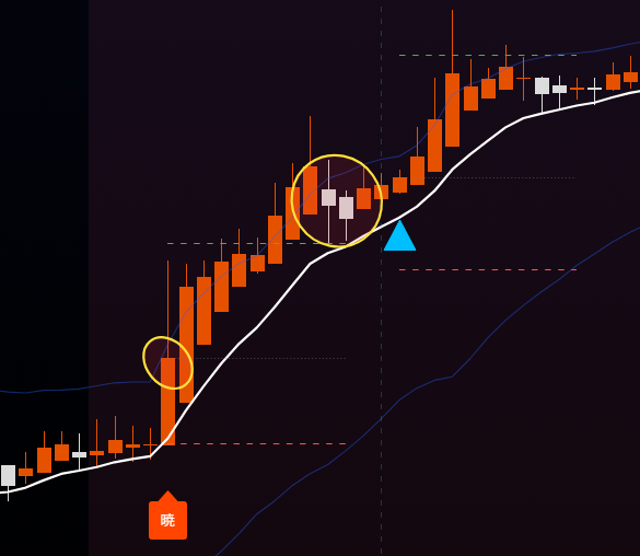 平均足の利食い
